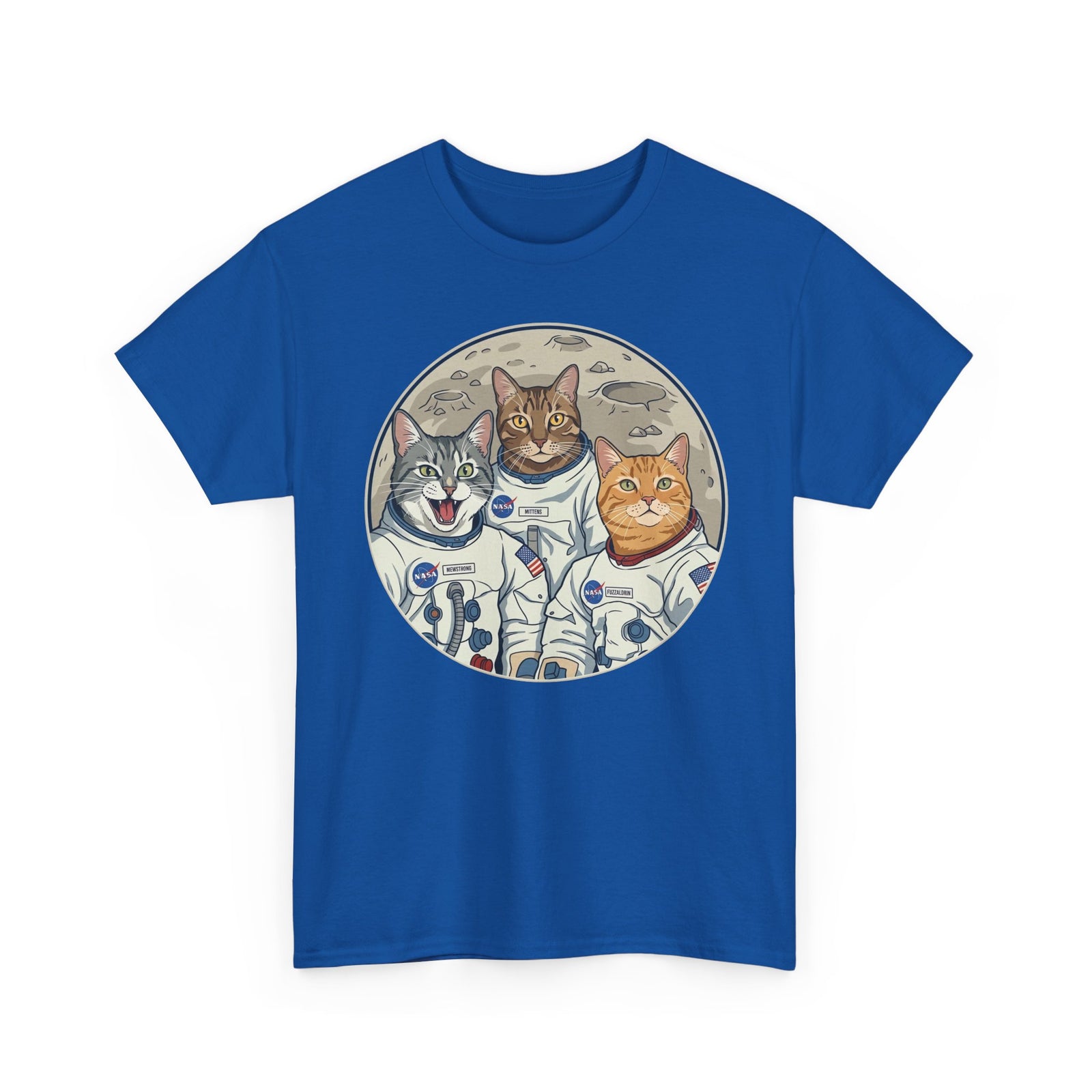 Sci‑Fi Astro Cat T-Shirt — Space Cat Graphic Tee