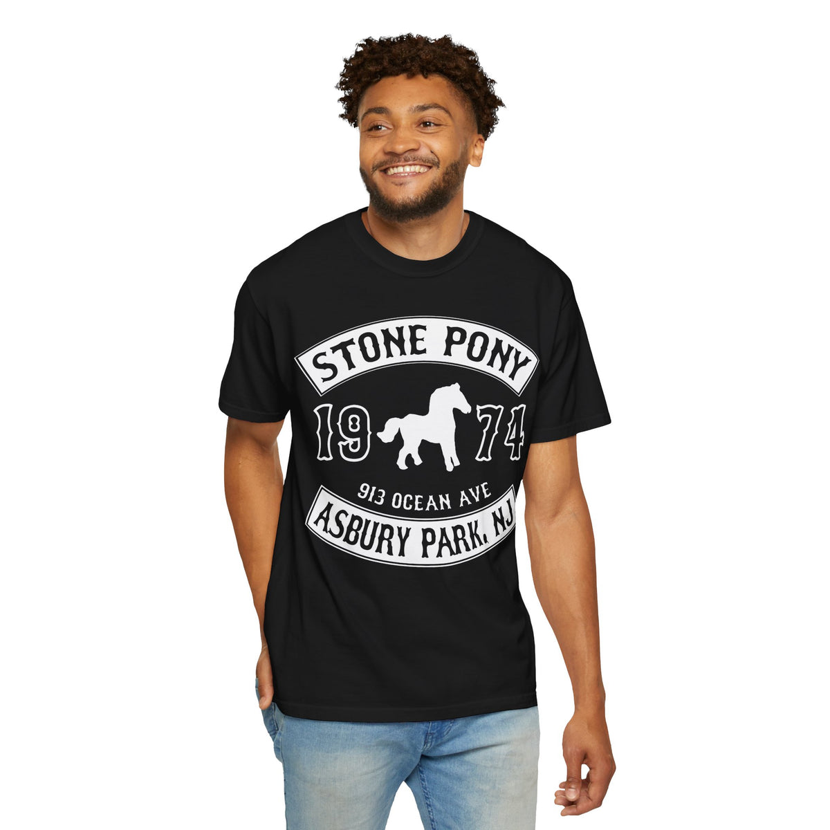 Classic White Garment-Dyed T-Shirt