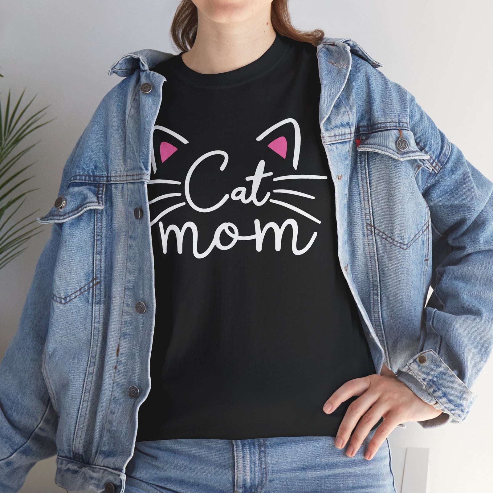 Cat Mom T-Shirt - Cute Cat Lover Gift for Women
