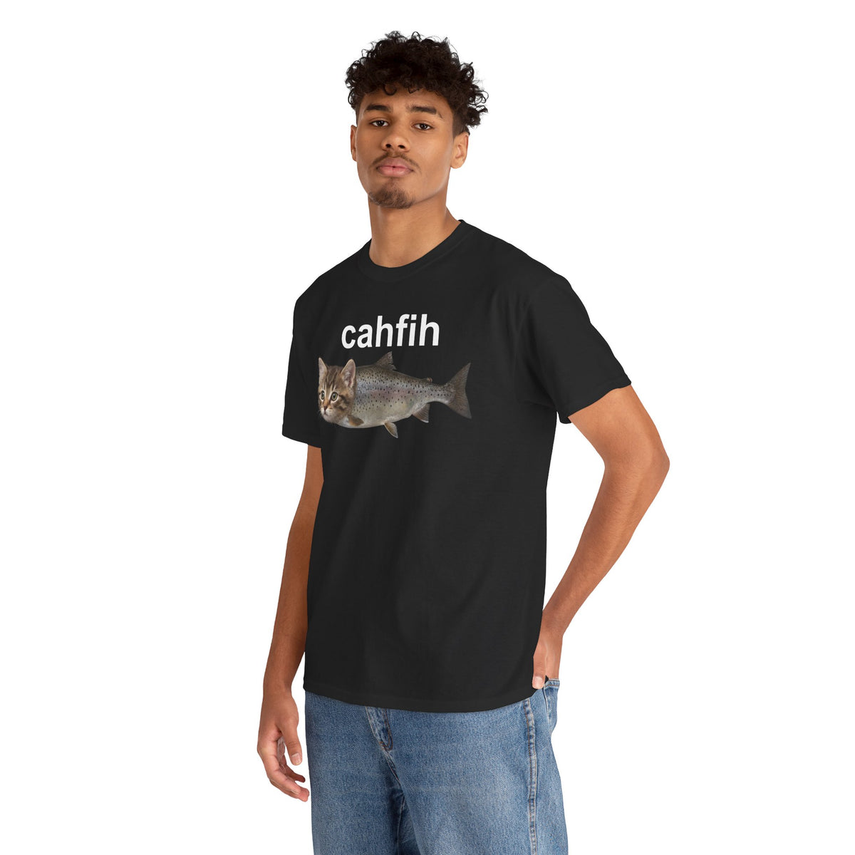 Cahfih Catfish T-Shirt — Funny Catfish Design