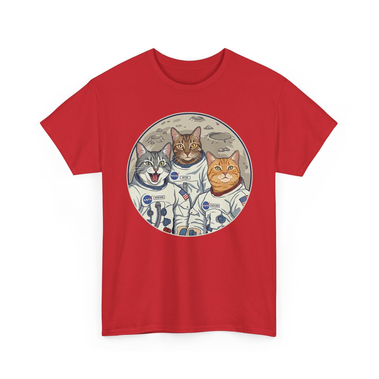 Sci‑Fi Astro Cat T-Shirt — Space Cat Graphic Tee