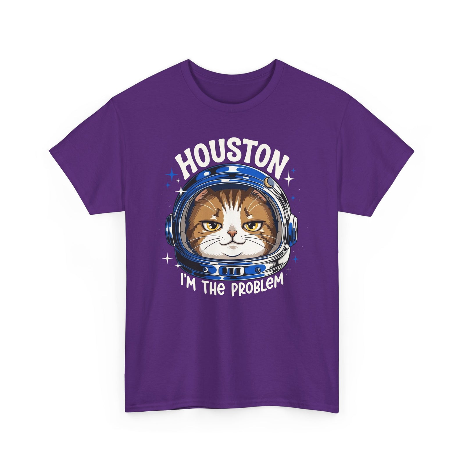Houston I'm the Problem Space Cat T-Shirt