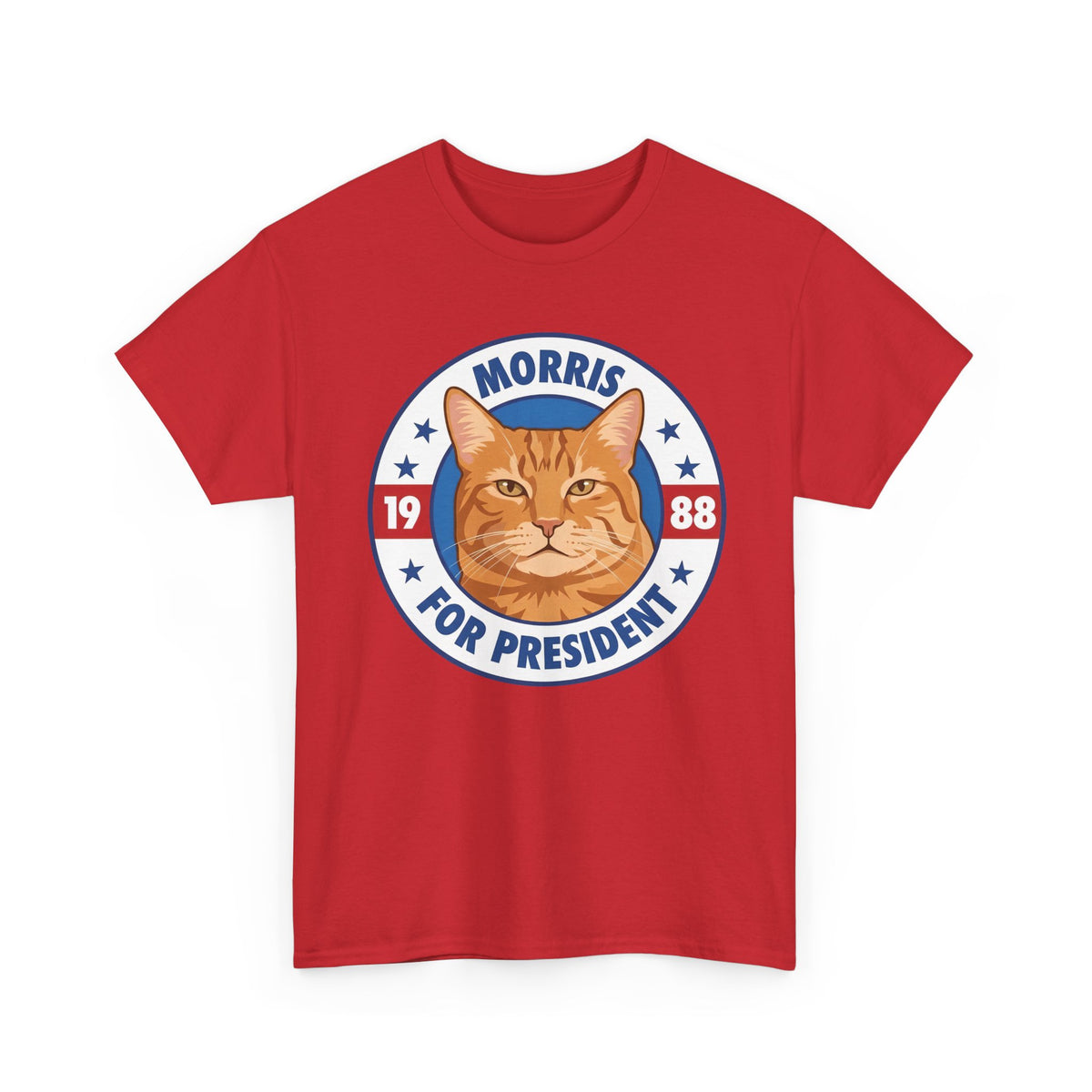 Cat For President 1988 T-Shirt Vintage Political Cat Tee