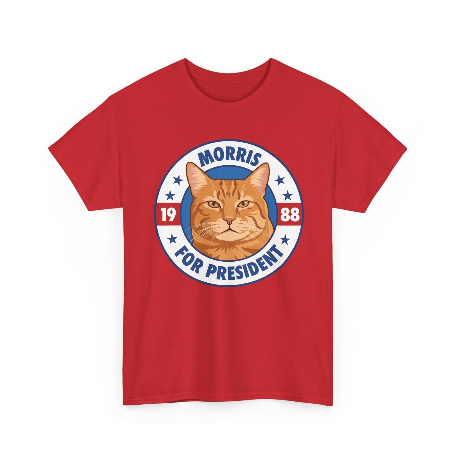 Cat For President 1988 T-Shirt Vintage Political Cat Tee