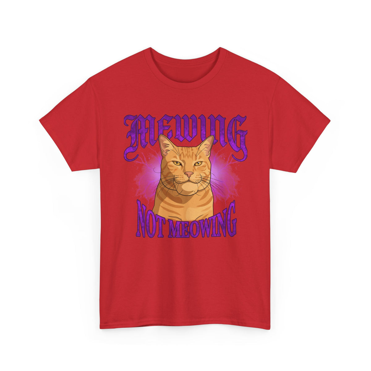 Mewing Not Meowing Cat T-Shirt