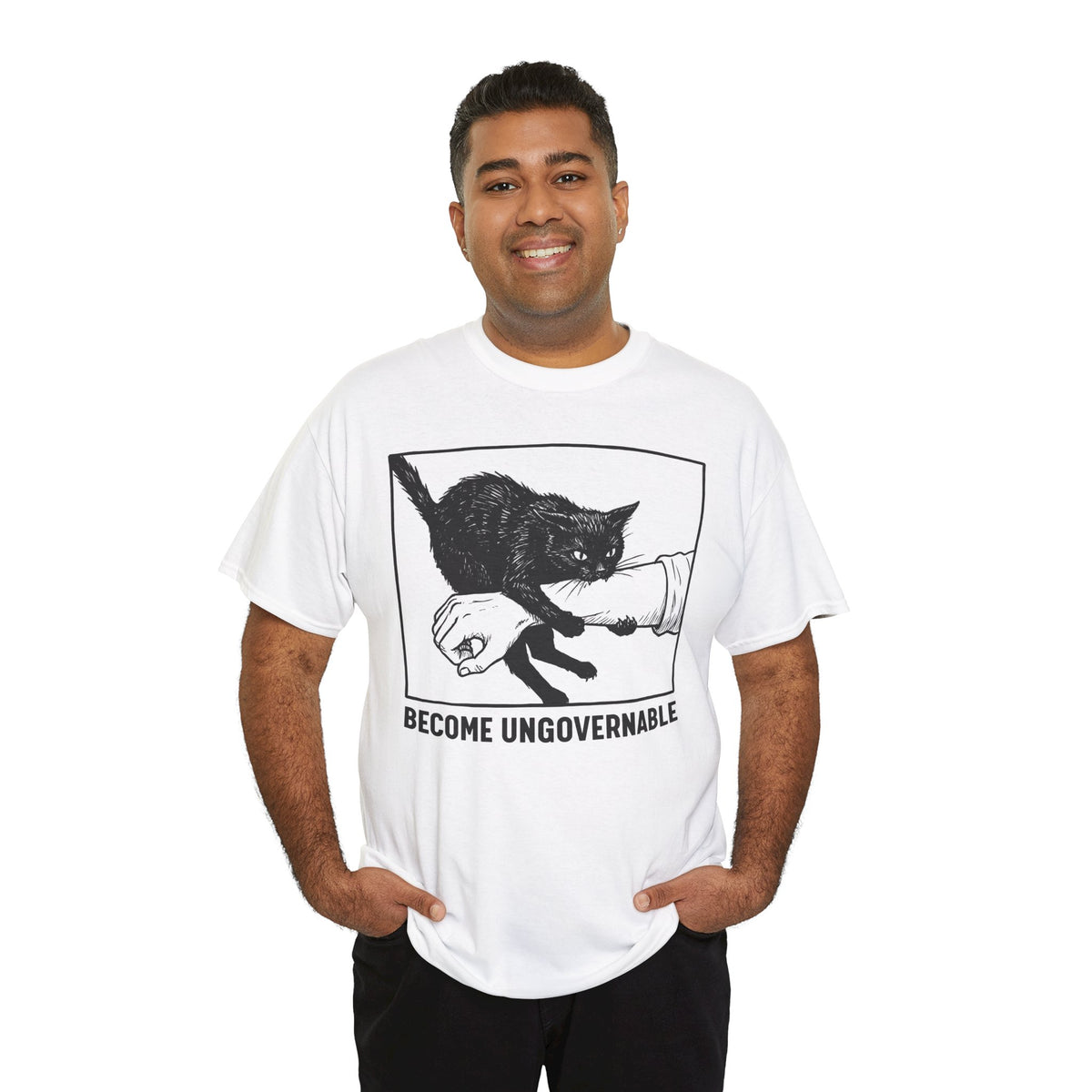 Become Ungovernable Cat T-Shirt