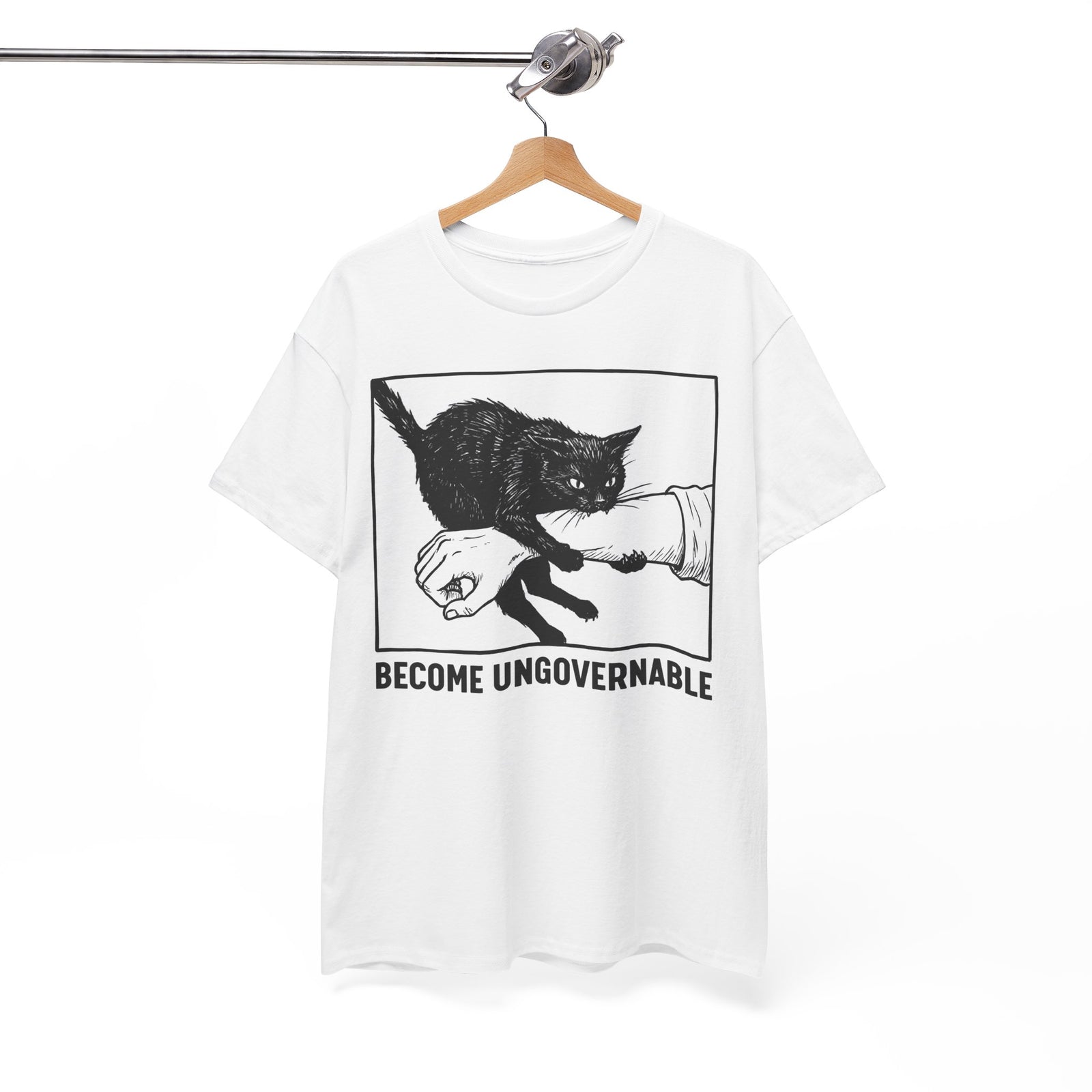 Become Ungovernable Cat T-Shirt