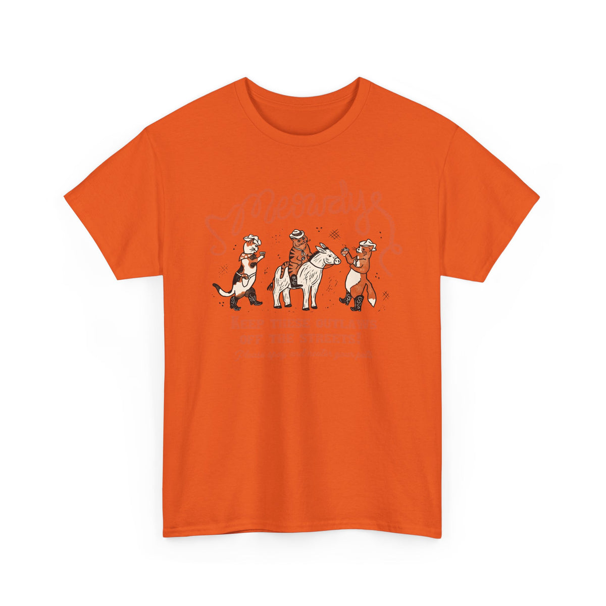 Meowdy Cat T-Shirt — Funny Cowgirl Cat Tee
