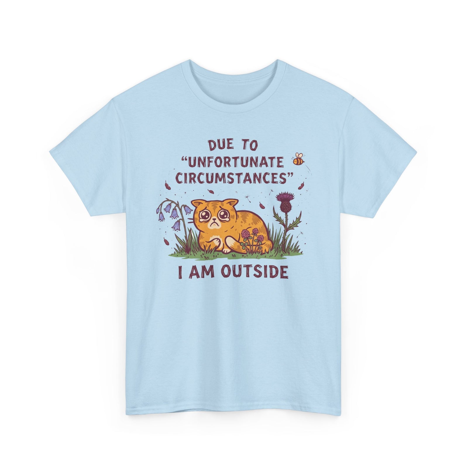 I'm Outside Funny Cat T-Shirt