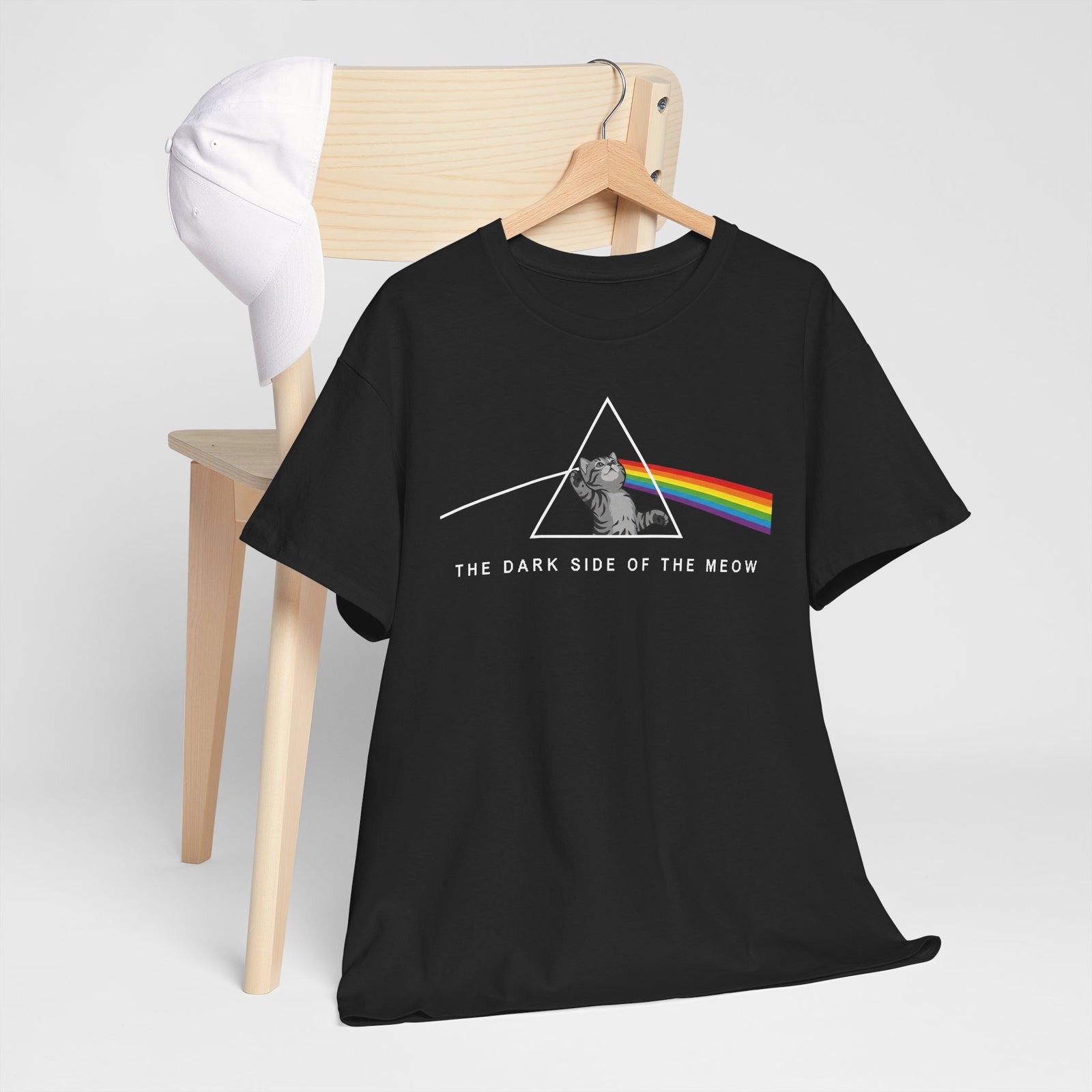 The Dark Side of Meow T-Shirt Cat Humor Tee