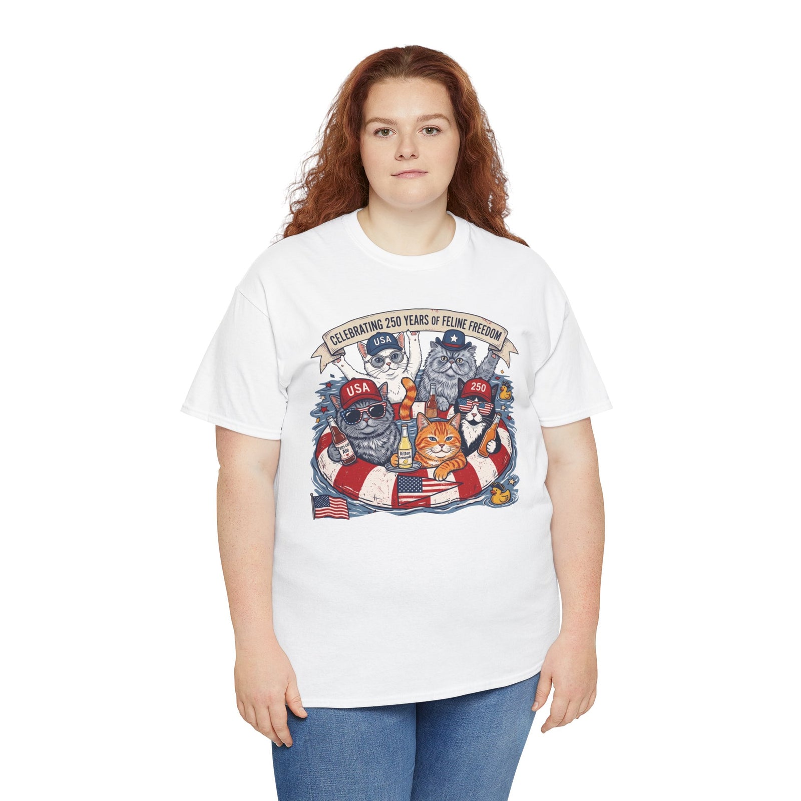 250 Years of Feline Freedom T-Shirt