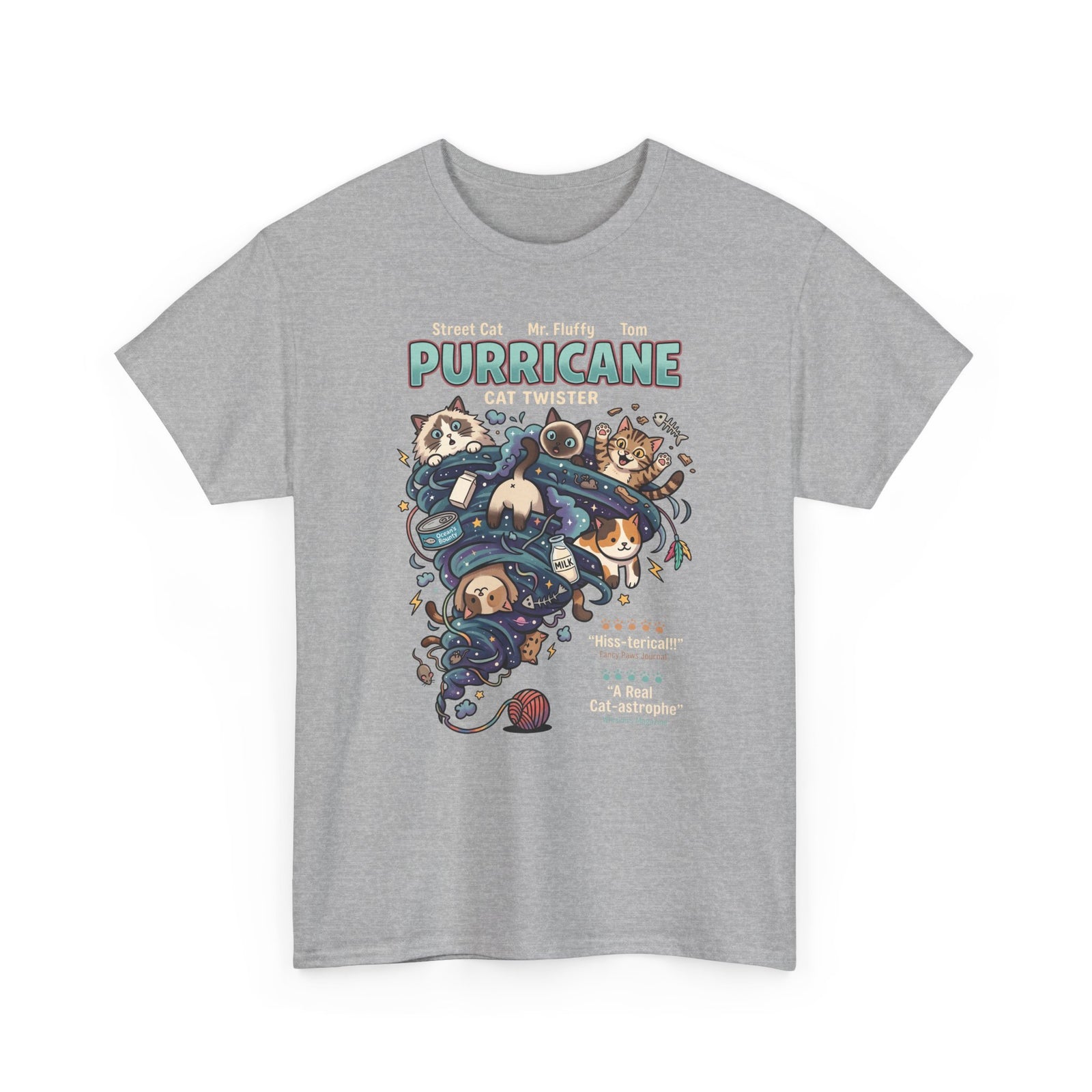 Purricane Funny Cat T-Shirt