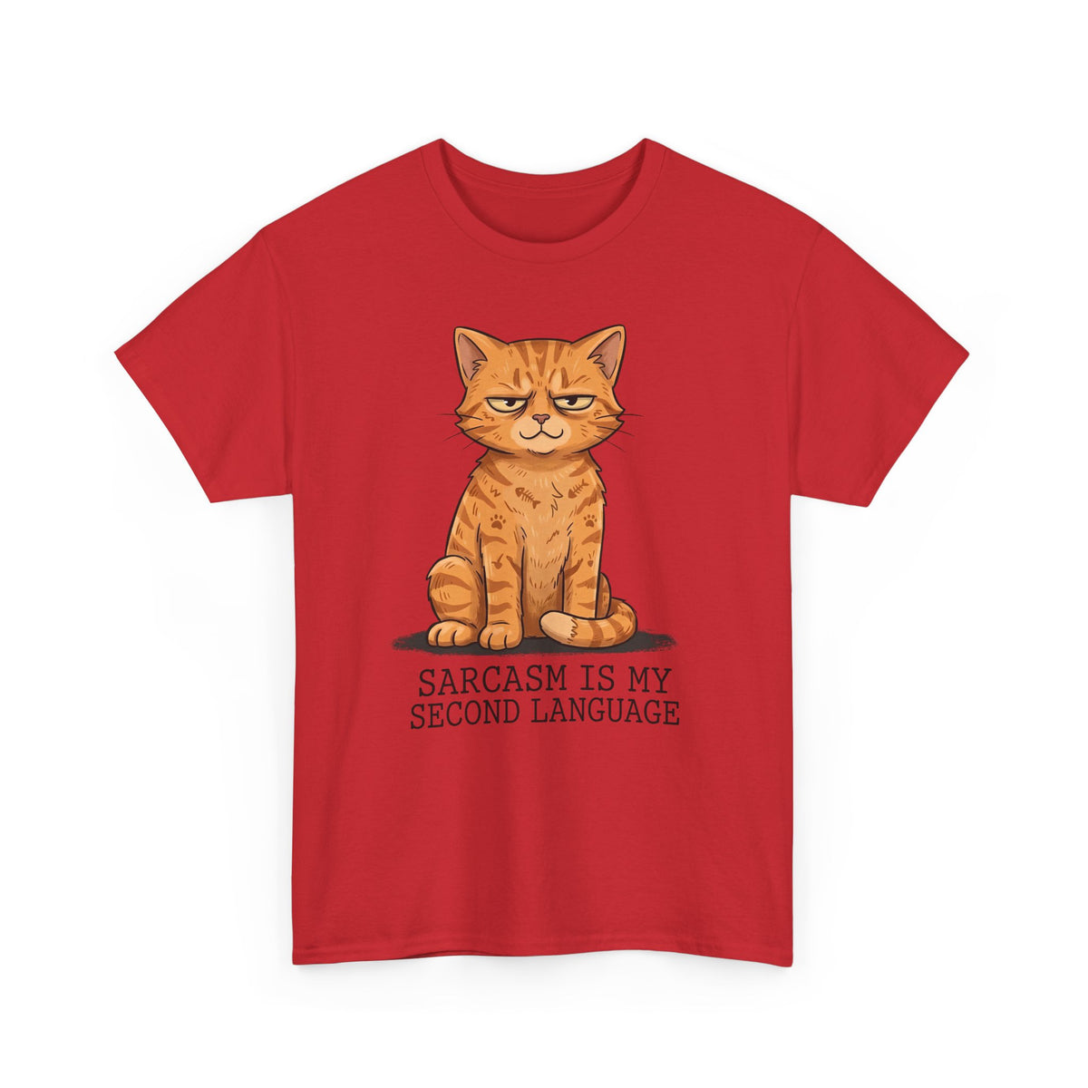 Sarcasm Is My 2nd Language Catitude T-Shirt