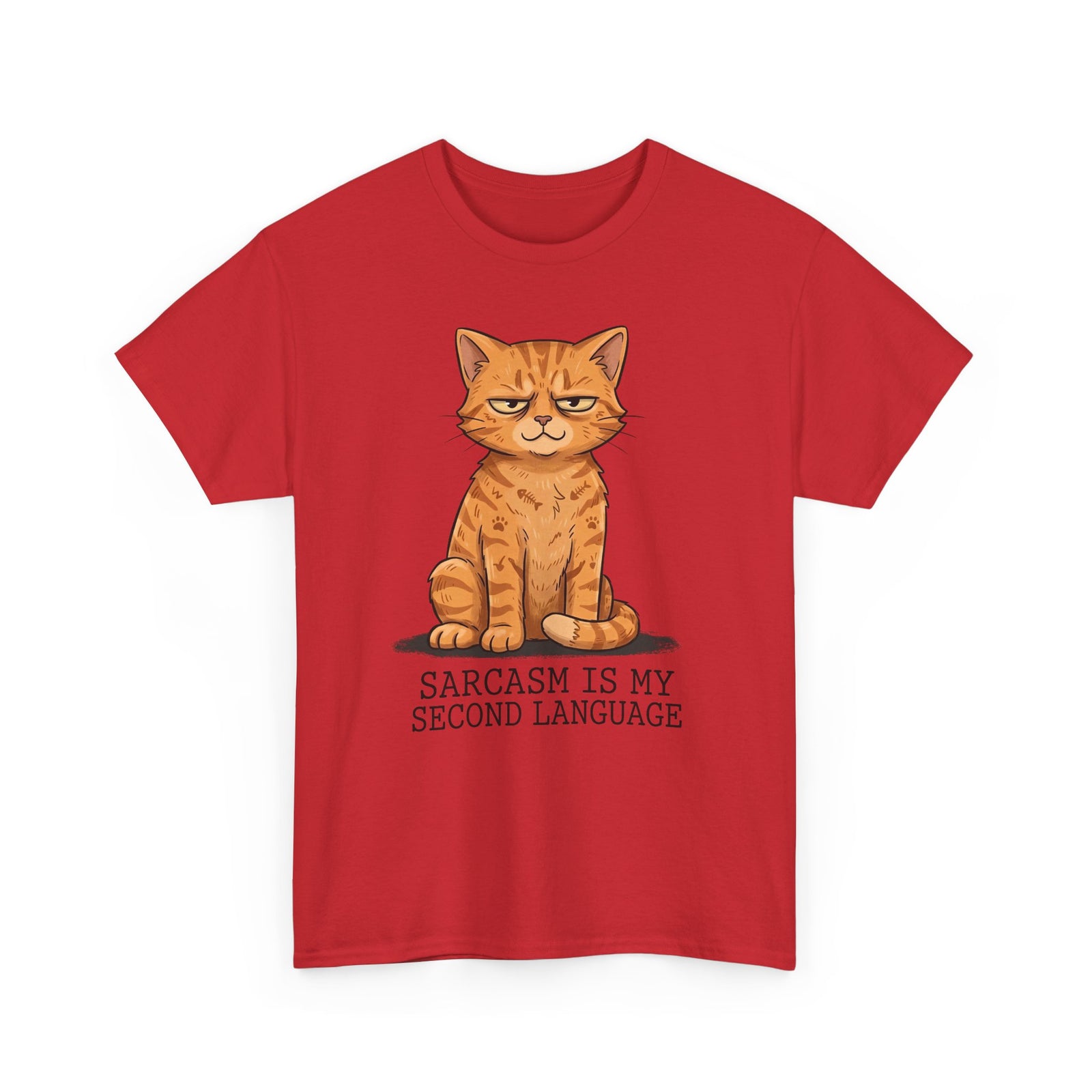 Sarcasm Is My 2nd Language Catitude T-Shirt