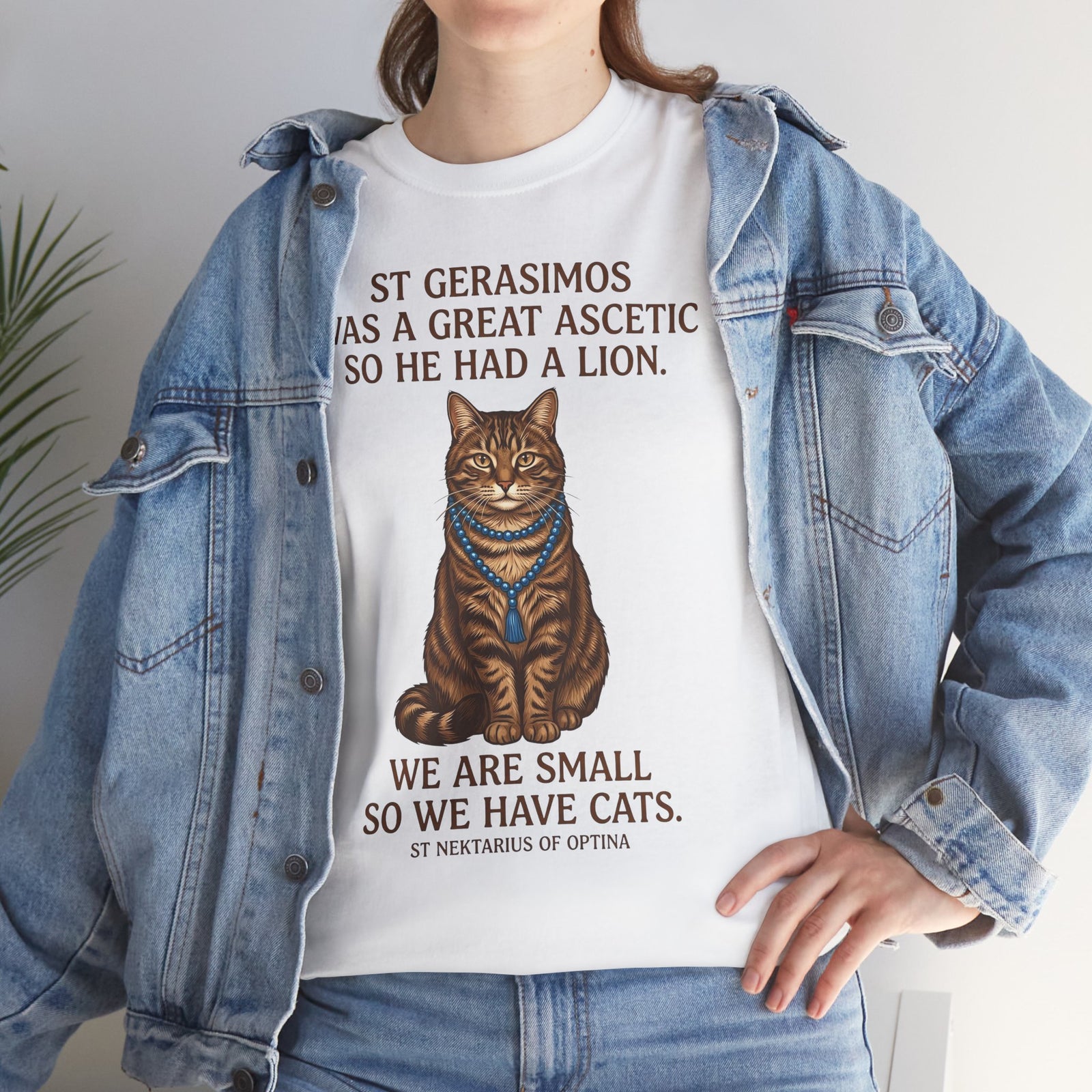 We Are Small So We Have Cats Graphic Tee