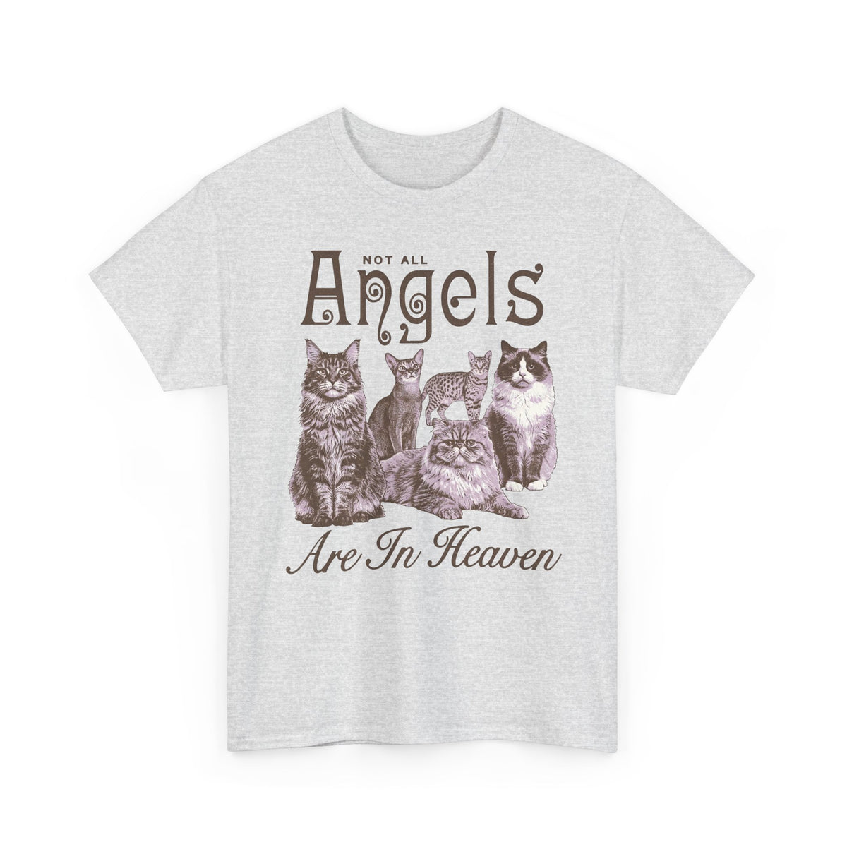 Not All Angels Are In Heaven T-Shirt — Cat Lovers Memorial Tee
