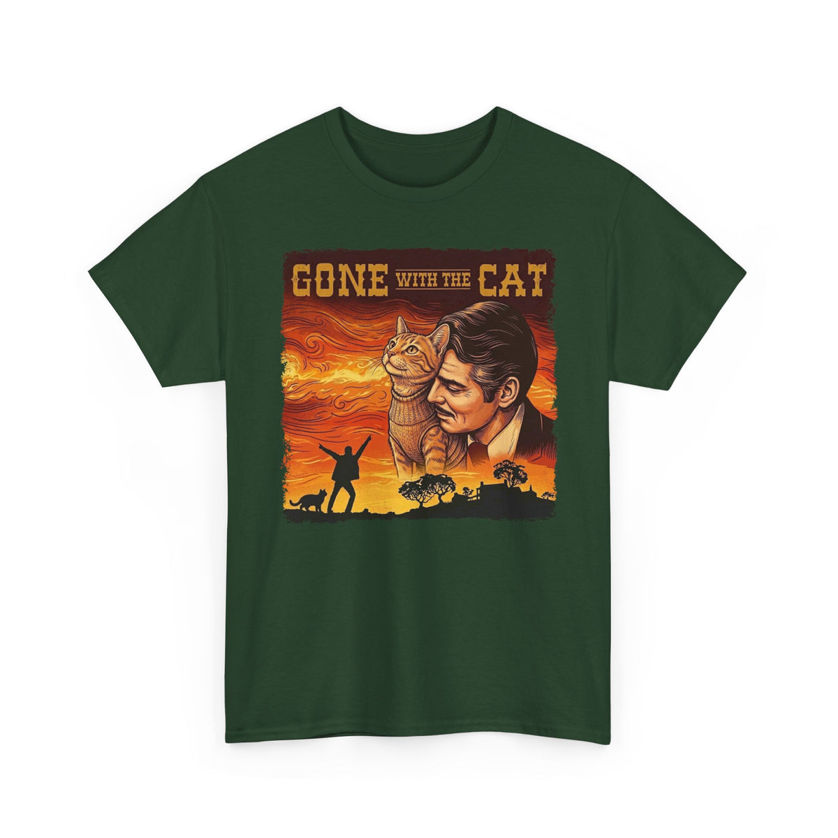 Gone with the Cat T‑Shirt