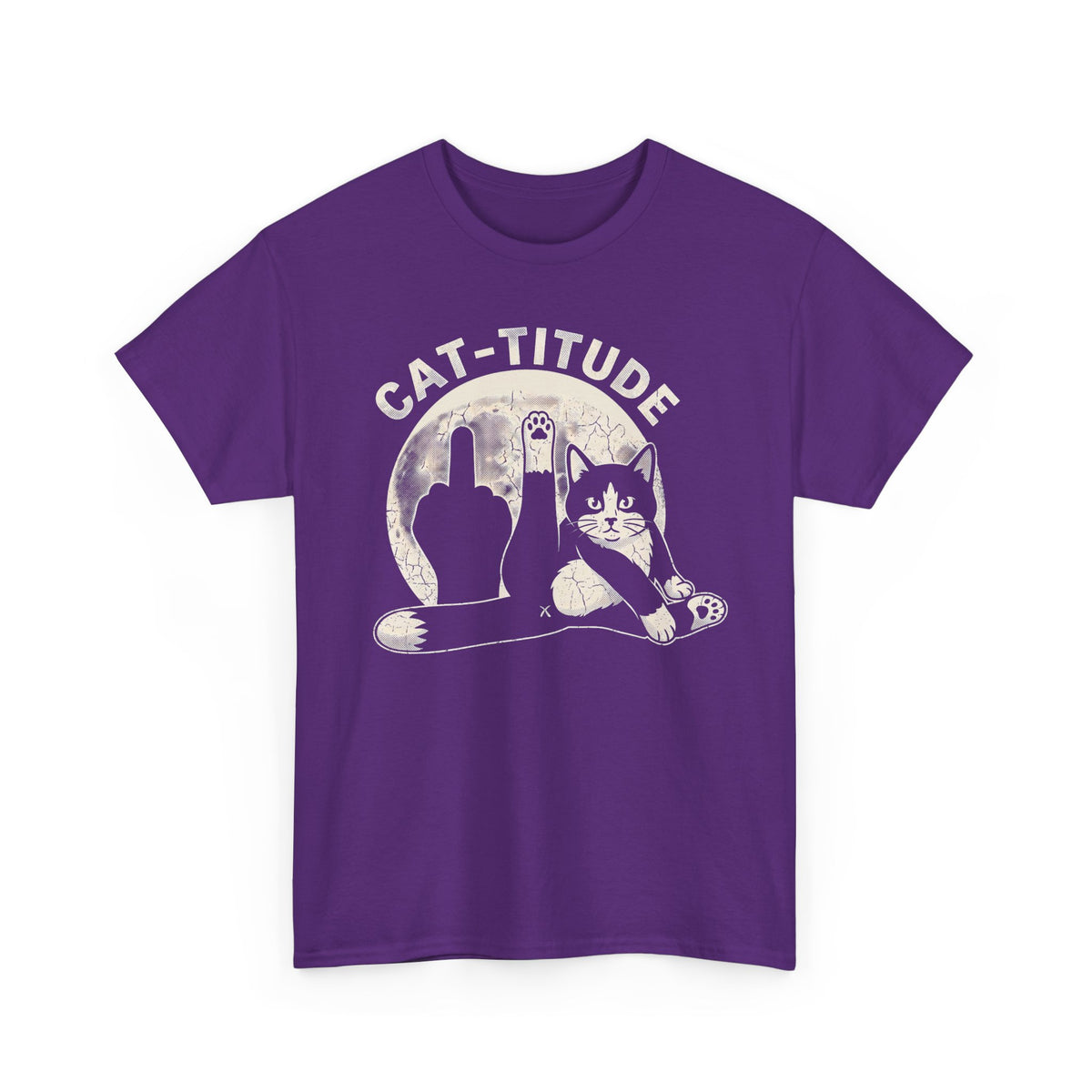 Cattitude T-Shirt — Funny Cat Attitude Tee