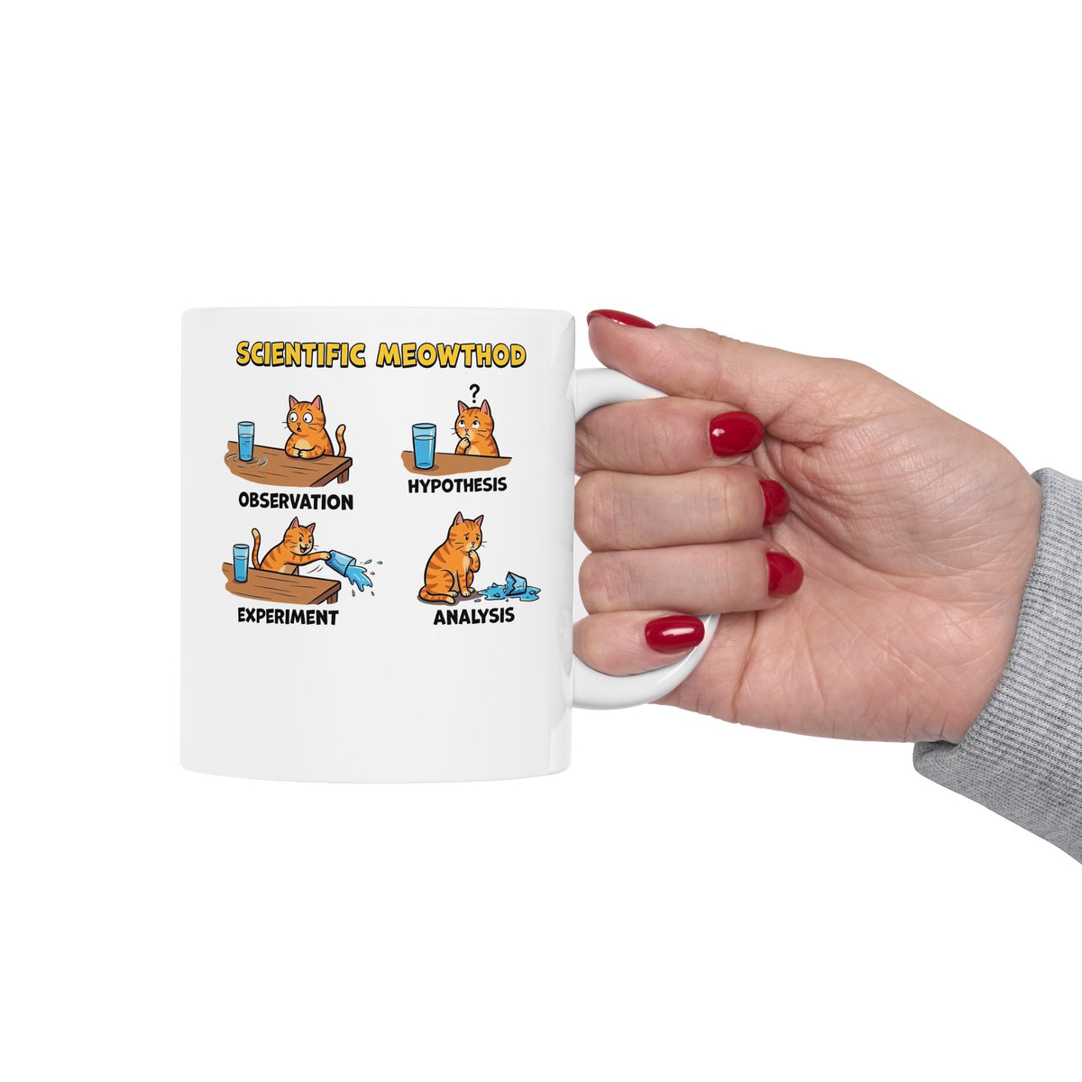 Scientific Meowthod Ceramic Mug