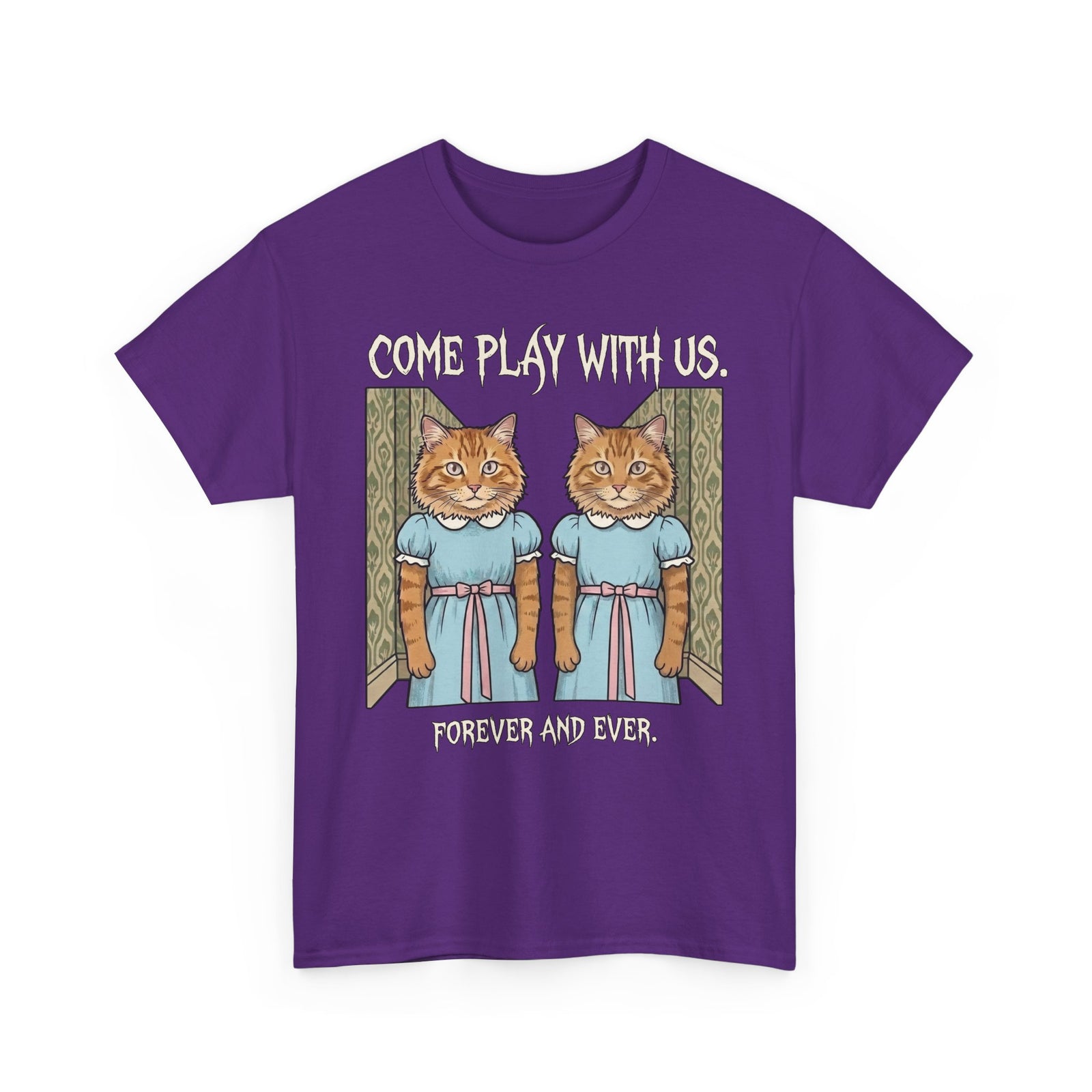 Cat Twins "Come Play With Us Forever and Ever" T-Shirt