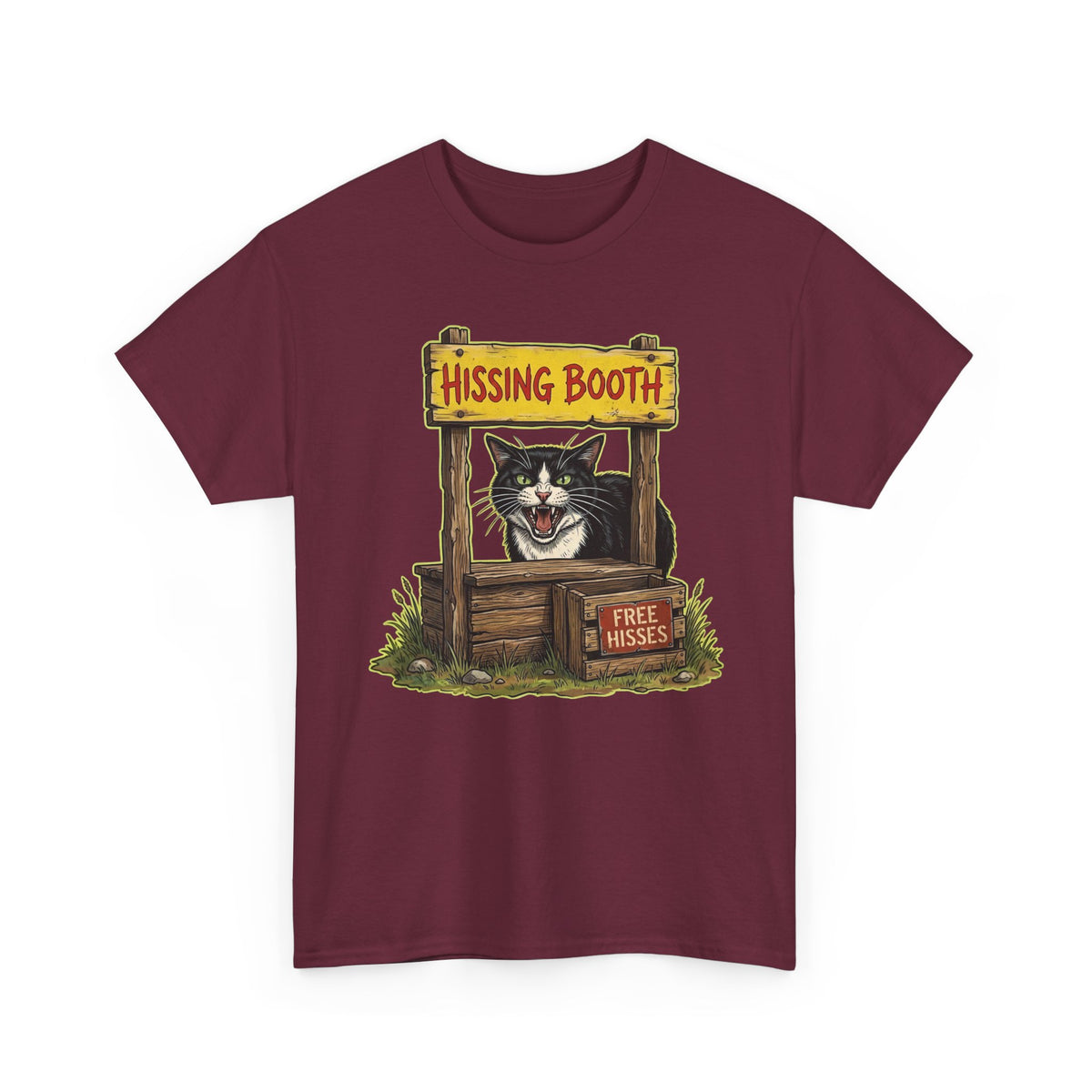 Hissing Booth Cat T-Shirt