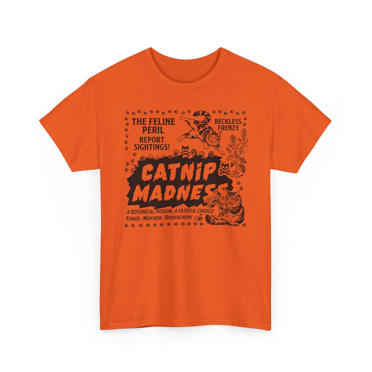 Catnip Madness Cat T-Shirt