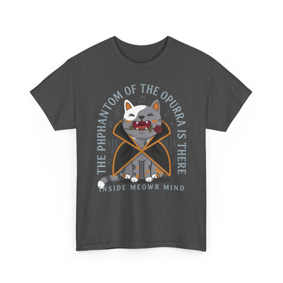 Phantom of the Opurra T-Shirt — Cat Musical Parody Tee