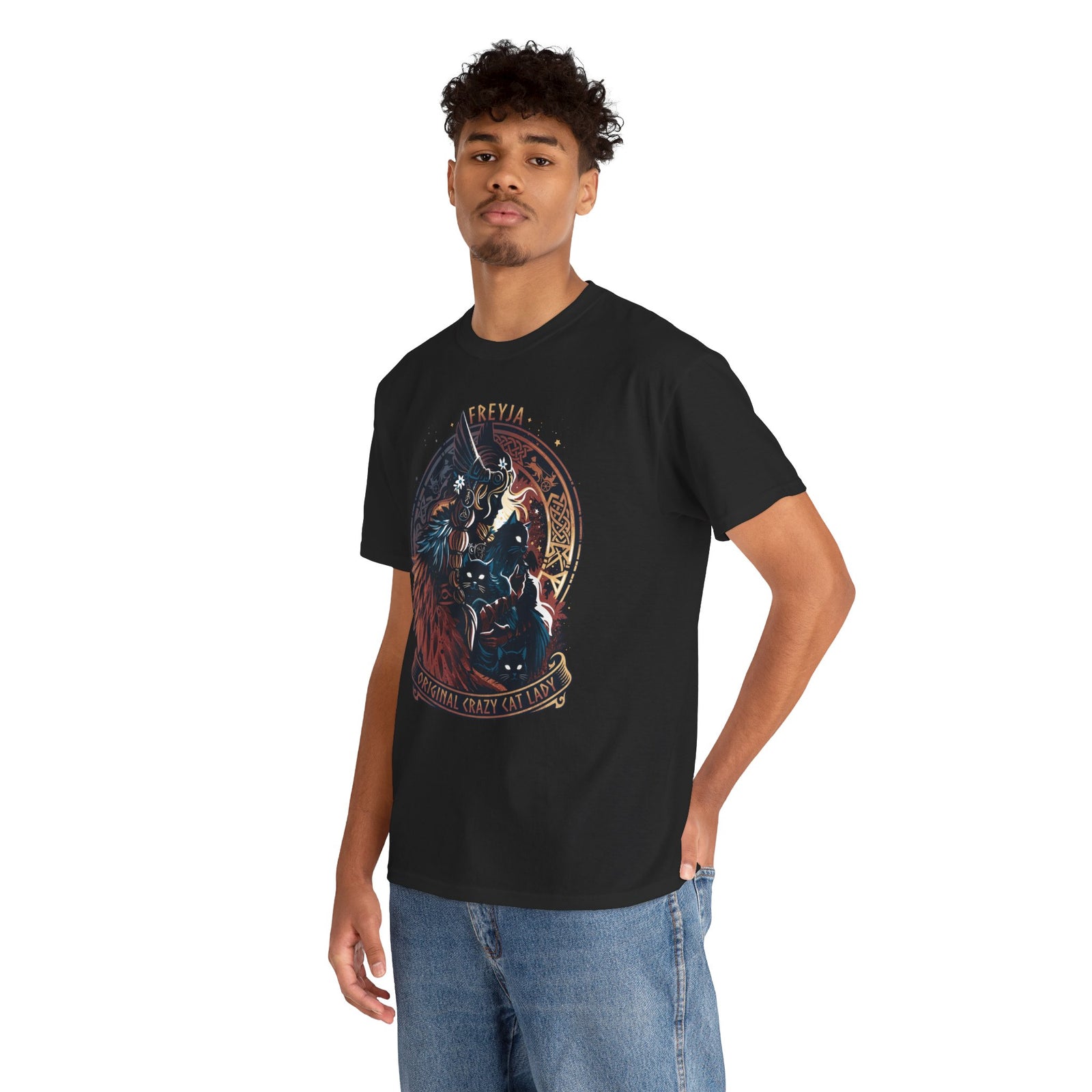 Crazy Cat Lady T-Shirt — Freyja Original Cat Lover Tee