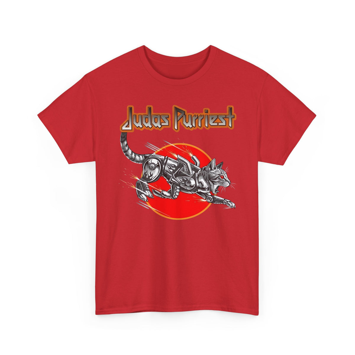 Judas Purriest Cat Graphic Tee