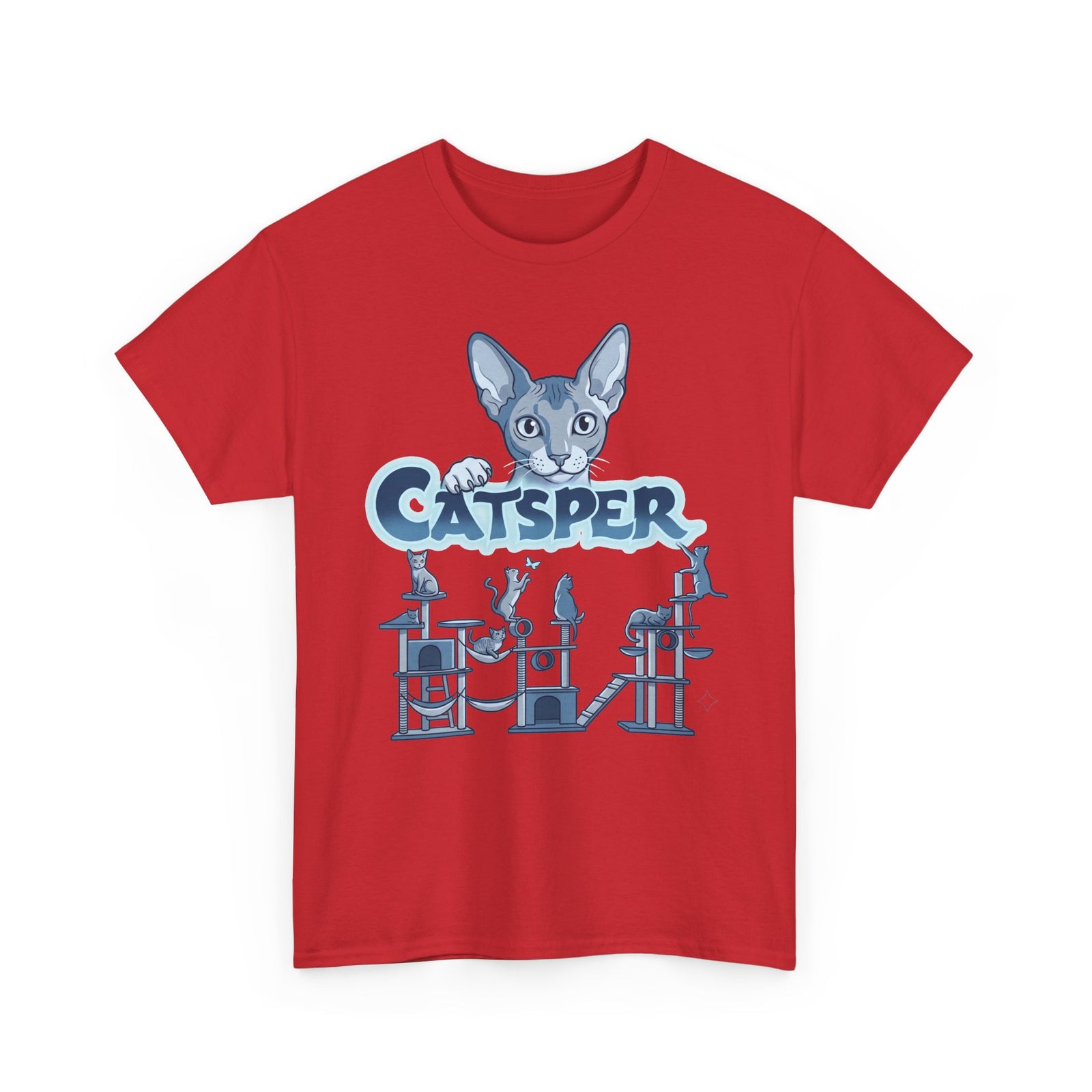 Cat Lab T‑Shirt — "CatspER" Retro Science Cat Tee