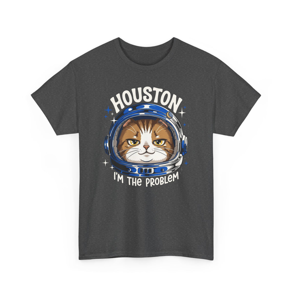 Houston I'm the Problem Space Cat T-Shirt