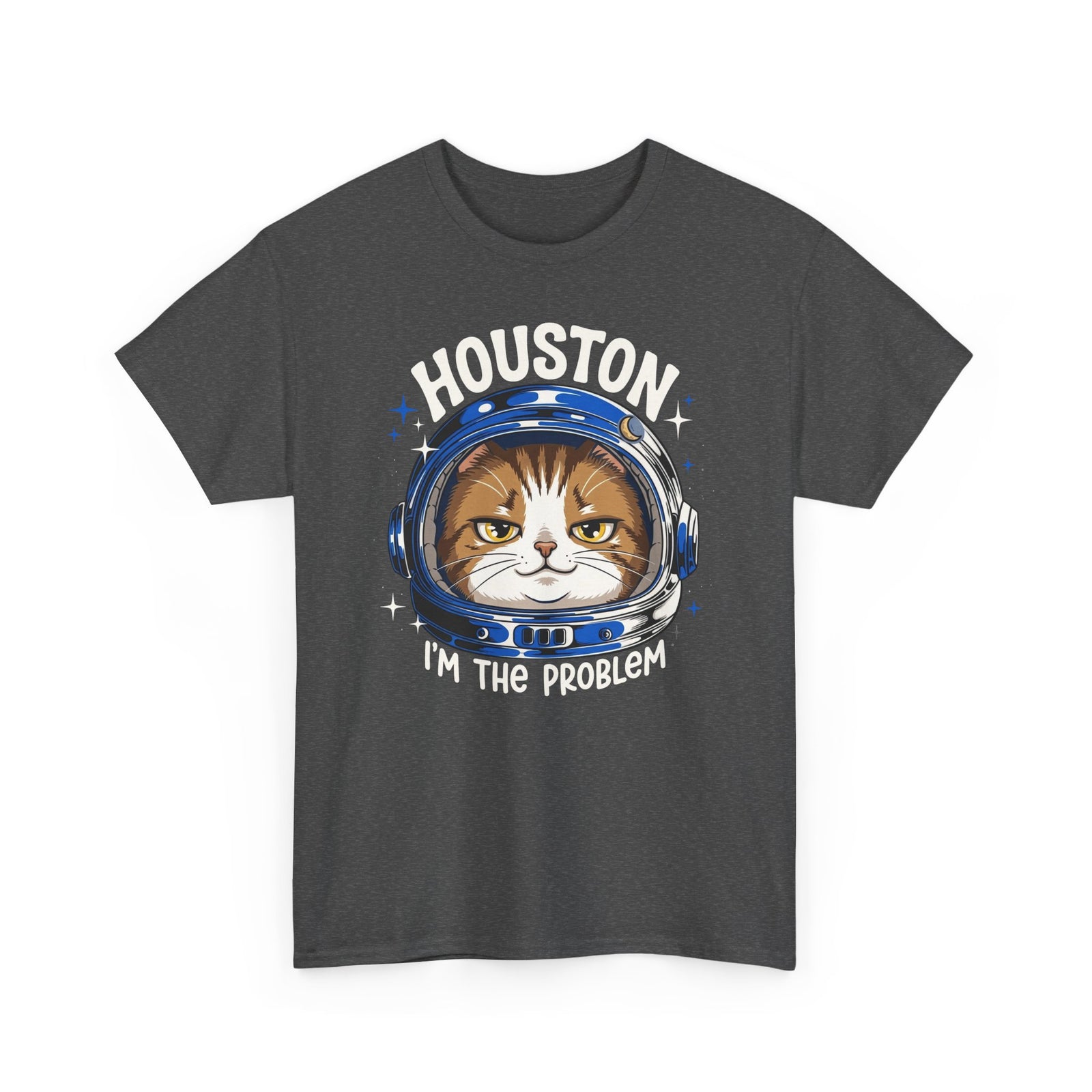 Houston I'm the Problem Space Cat T-Shirt