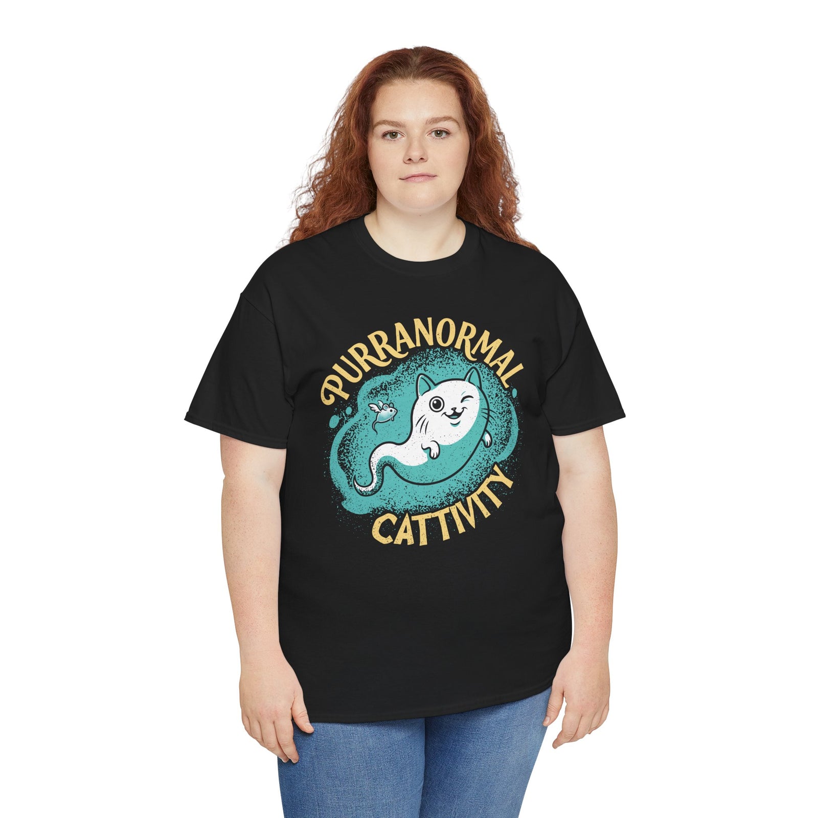 Purranormal Cattivity T-Shirt — Funny Paranormal Cat Tee