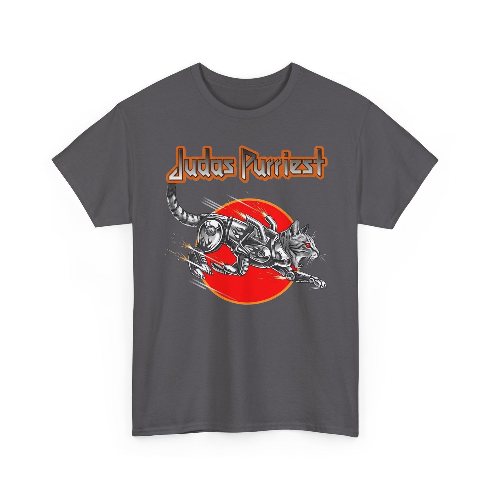 Judas Purriest Cat Graphic Tee