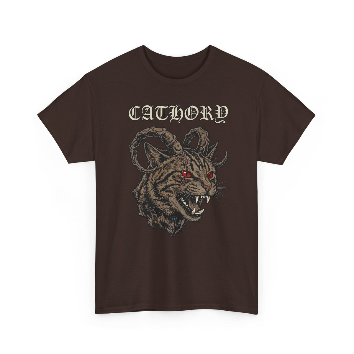 Catlord T-Shirt — Gothic Cat King Graphic Tee