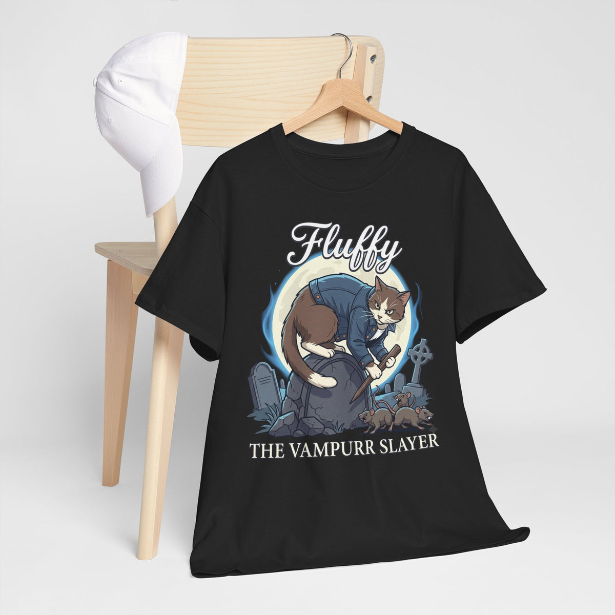 The Vampurr Slayer Cat T-Shirt