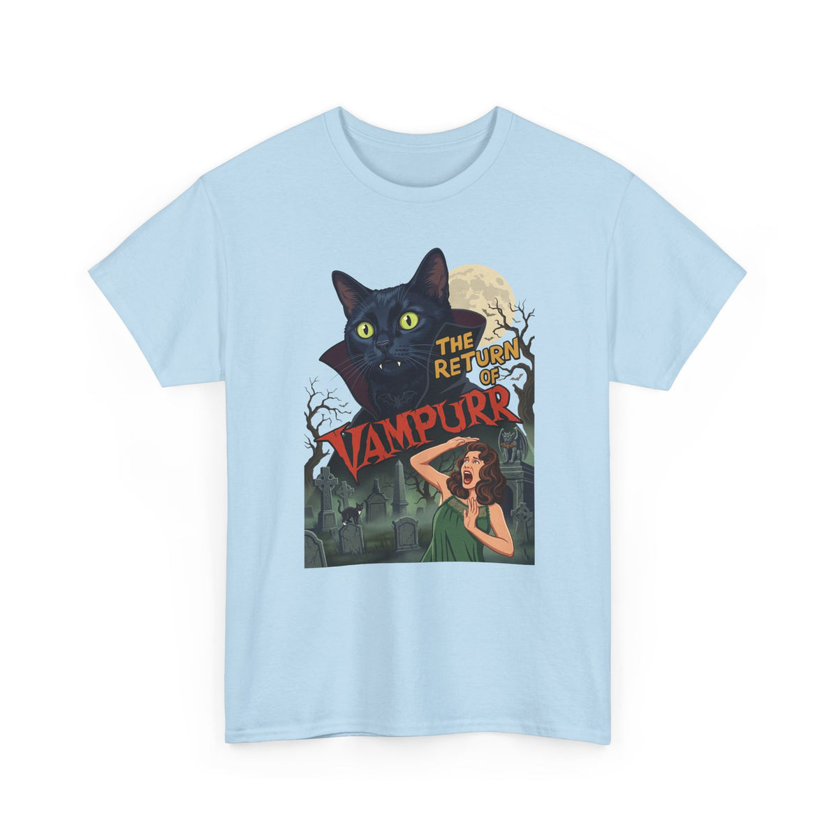 Vampurrr Cats 'The Return of Vampurrr' T-Shirt