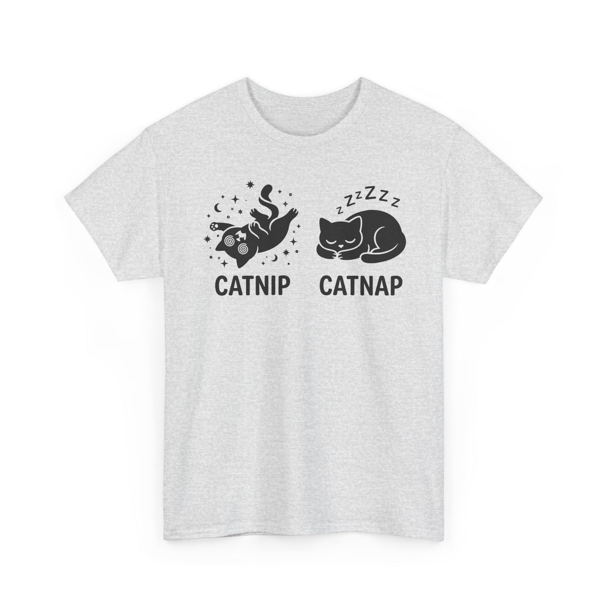 Catnip Catnap Cat T-Shirt — Cute Cat Nap Graphic Tee