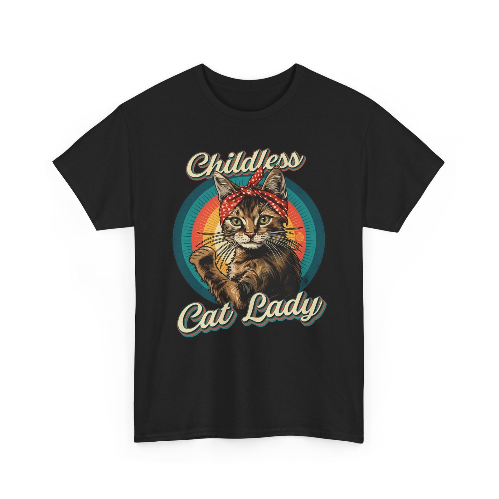 Childless Cat Lady T-Shirt — Funny Cat Lover Tee