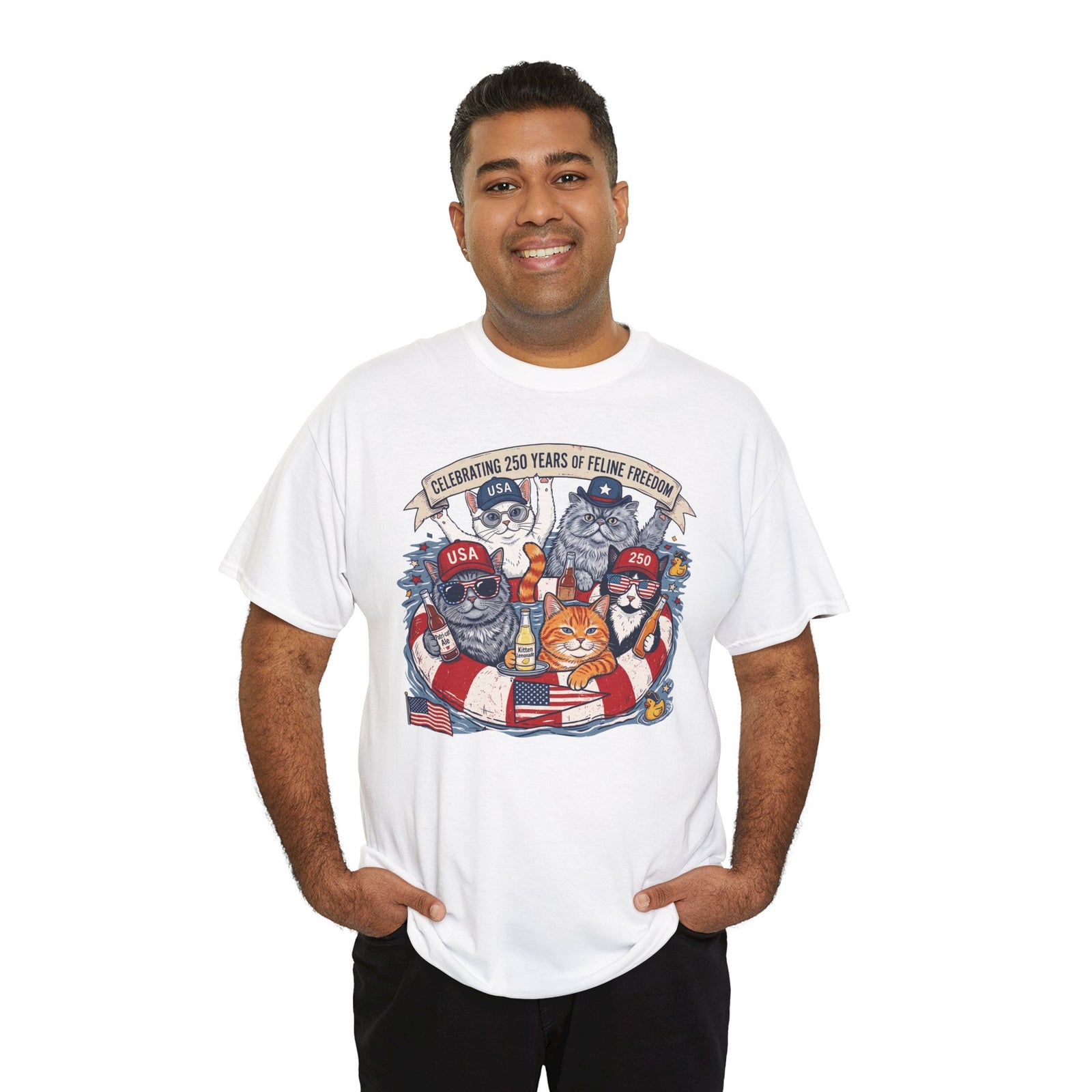 250 Years of Feline Freedom T-Shirt