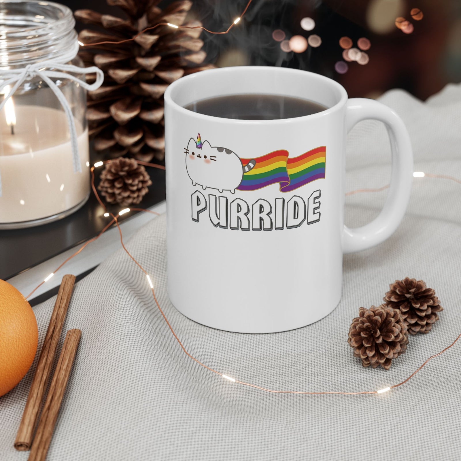 Cat Pride "Purride" Mug