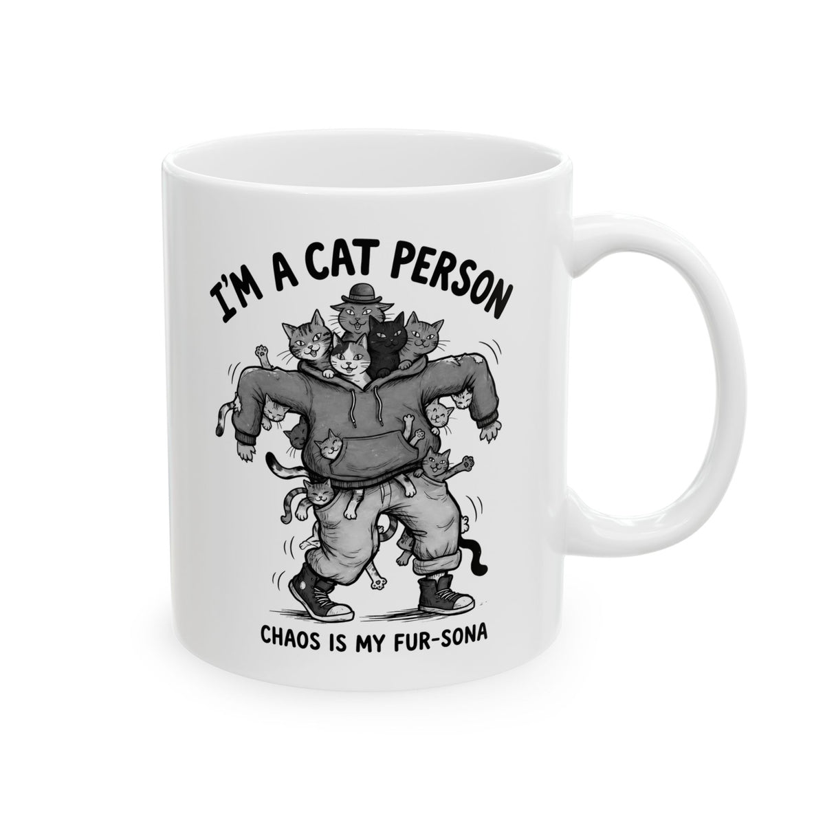 I'm A Cat Person Ceramic Mug