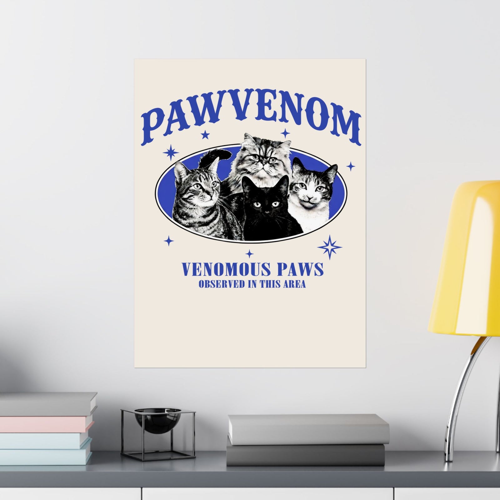 Pawvenom Funny Kitten Poster