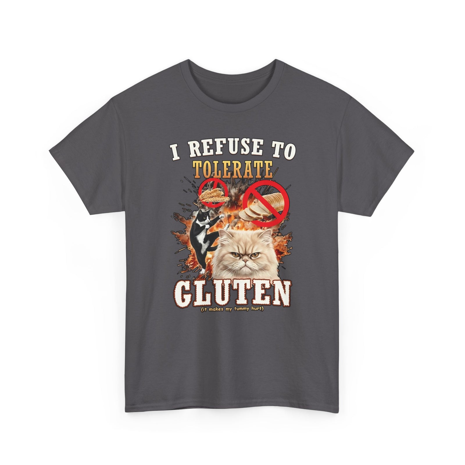 I Refuse To Tolerate Gluten T-Shirt