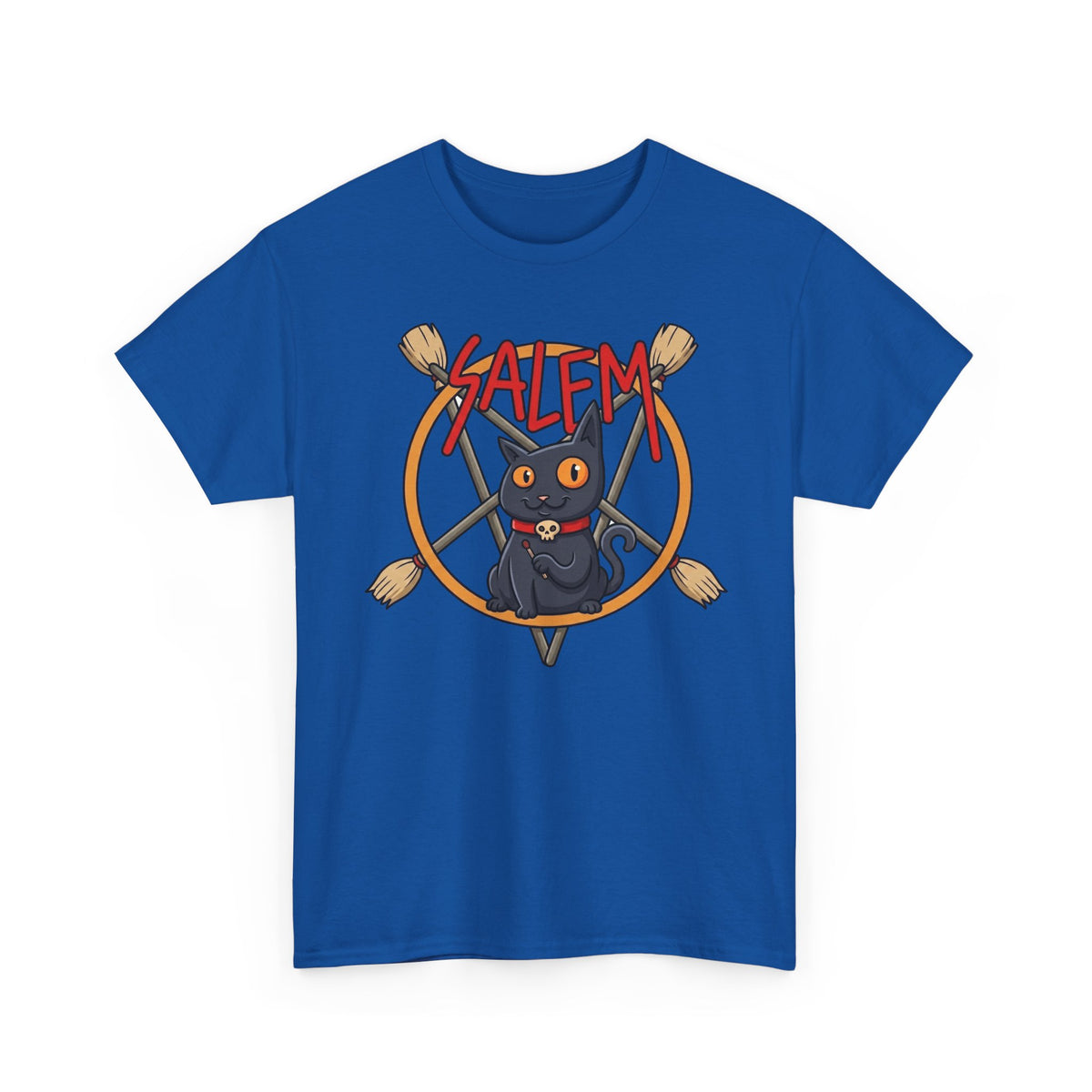 Salem Black Cat T-Shirt — Spooky Vintage Cat Tee