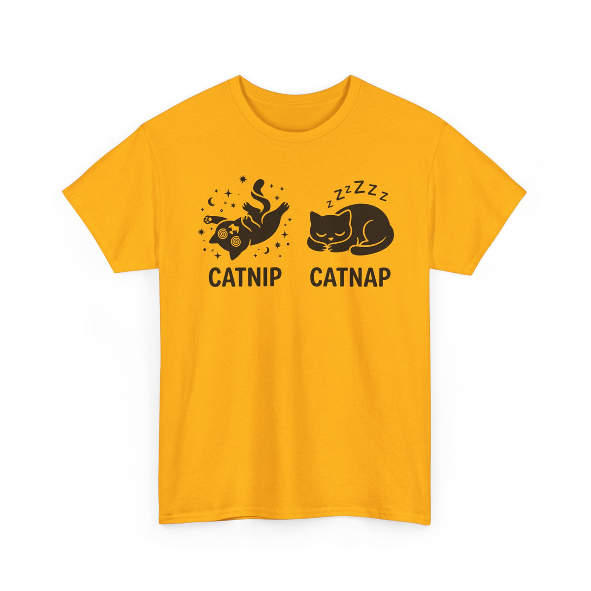 Catnip Catnap Cat T-Shirt — Cute Cat Nap Graphic Tee