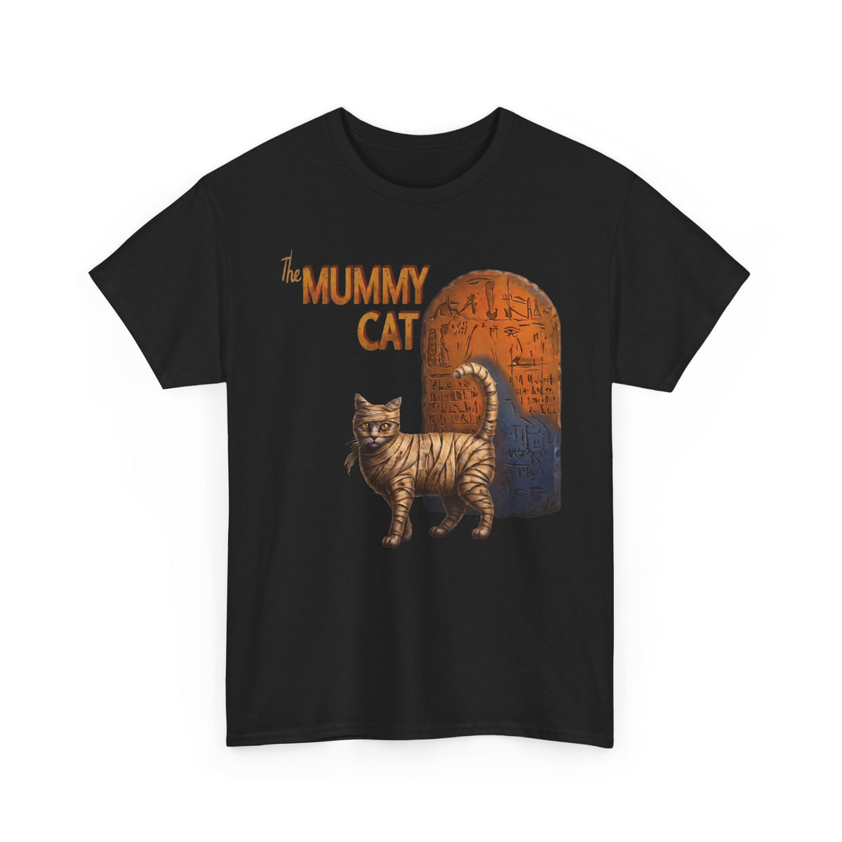 The Mummy Cat Movie Parody T-Shirt — Ancient Egyptian Mummy Feline Tee
