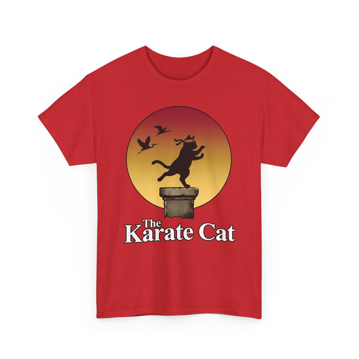 Karate Cat T-Shirt — Funny Martial Arts Cat Tee
