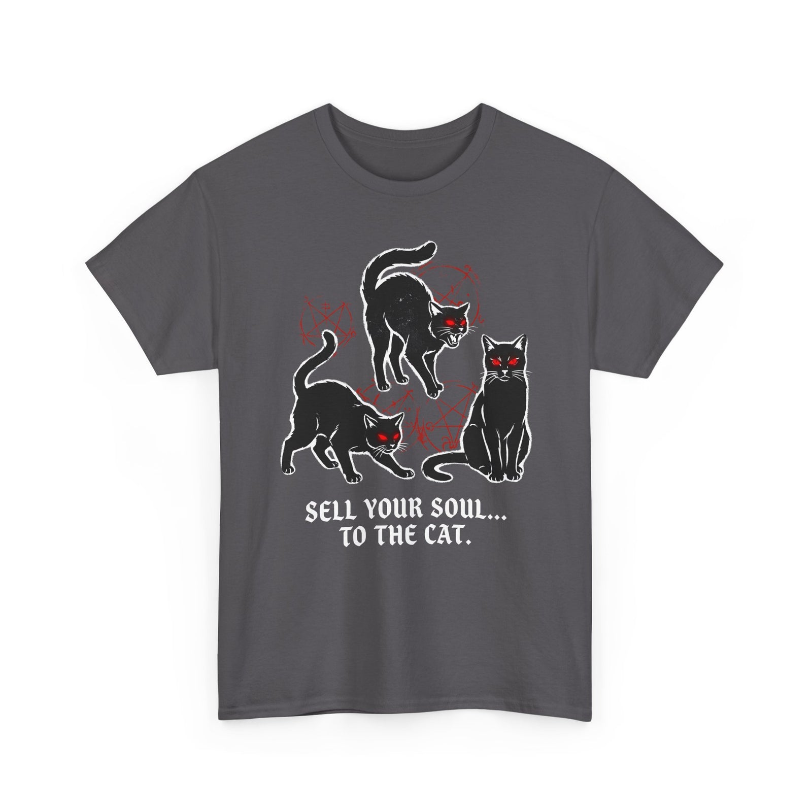Sell Your Soul To The Cat T-Shirt — Funny Cat Lover Tee