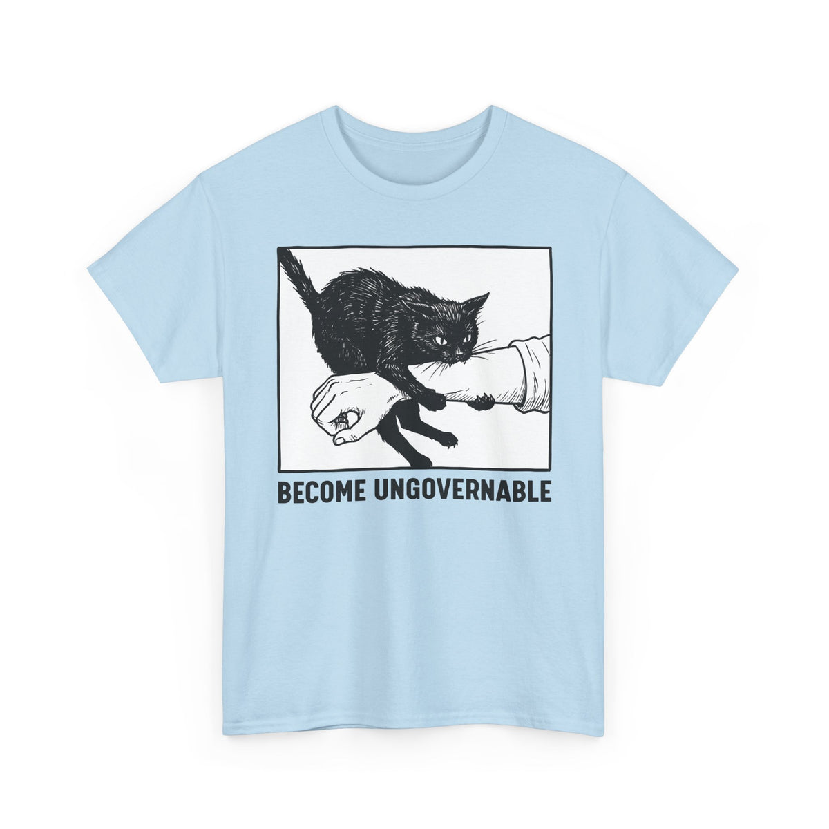 Become Ungovernable Cat T-Shirt